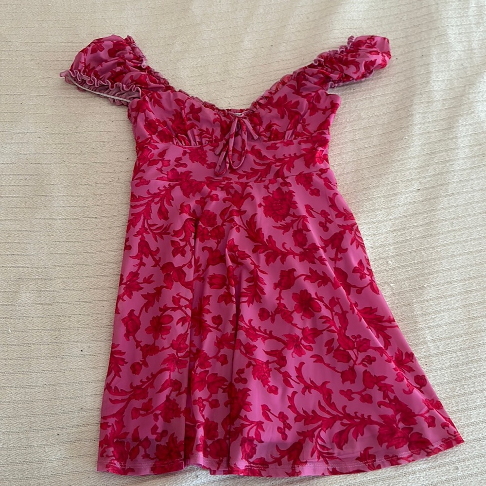 Urban Outfitters pink mini dress size S/petite